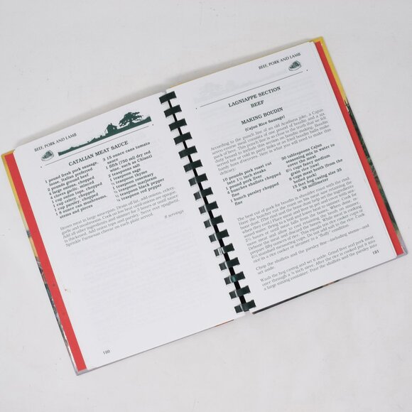 Cajun Men Cook Recipe Book Food Louisiana Hardcover Spiral Illustrated Beaver Cl - Picture 13 of 14